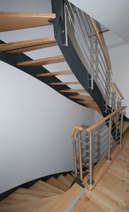 Stahlwangentreppe